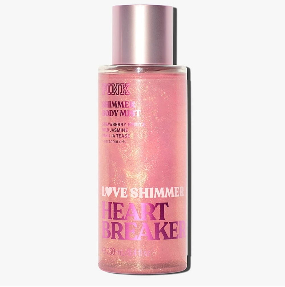 PINK Victoria's Secret Heart Breaker Love Shimmer Fragrance Mist ✨ 🆕